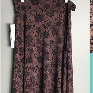 LuLaRoe Azure Daisy skirt